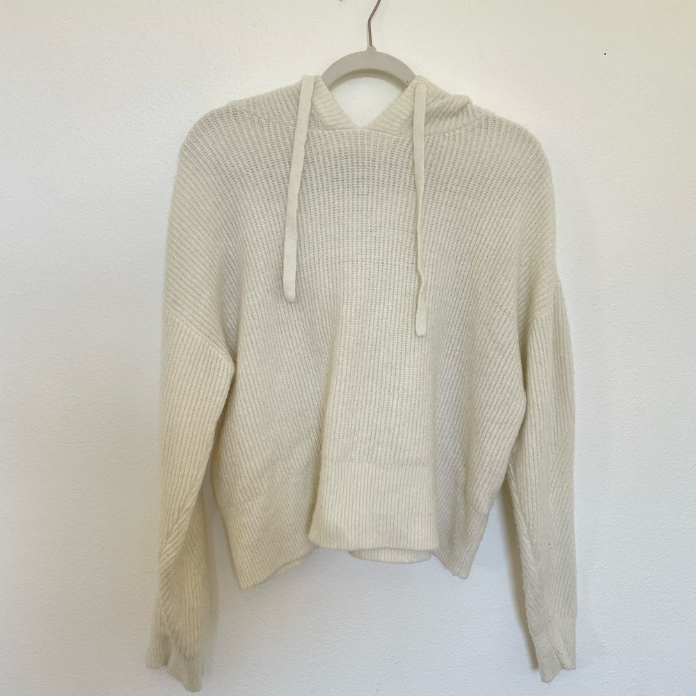Lucky Brand Ribbed Knit Hoodie